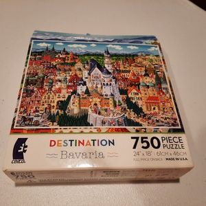 750 piece puzzle of Bavaria city scene